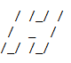 ascii H i made